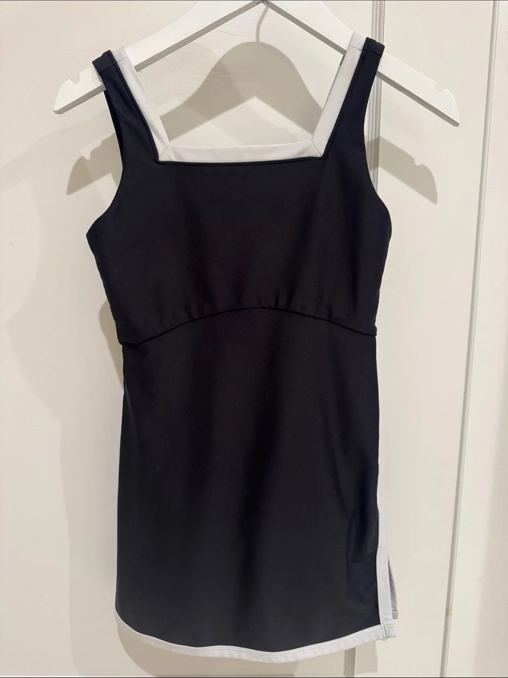 Old Navy Black PowerSoft Sleeveless Athletic Dress for Girls size 8